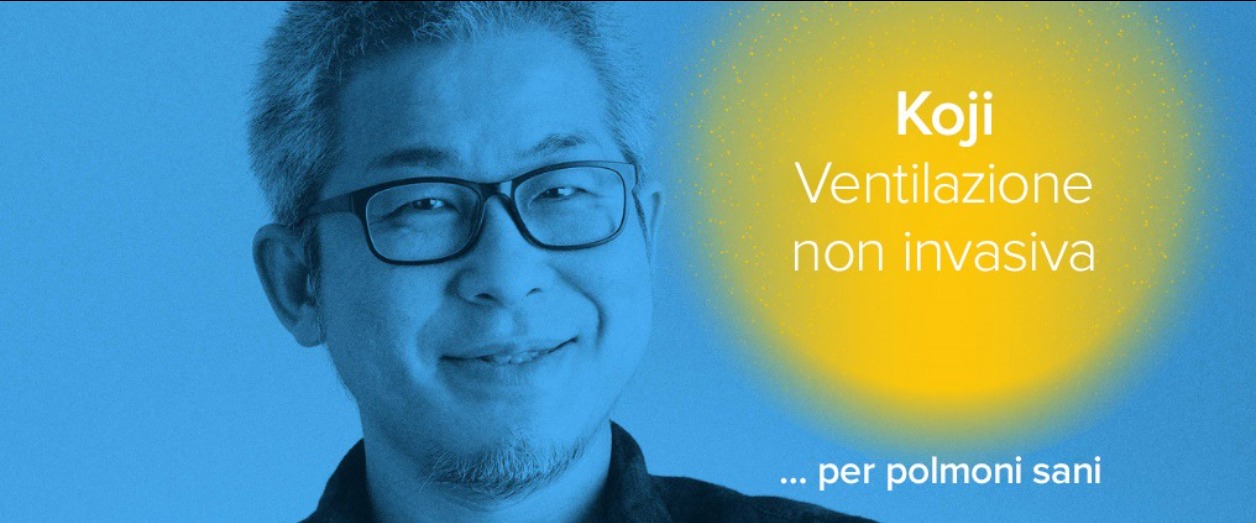 La storia di Koji, ventilazione non invasiva