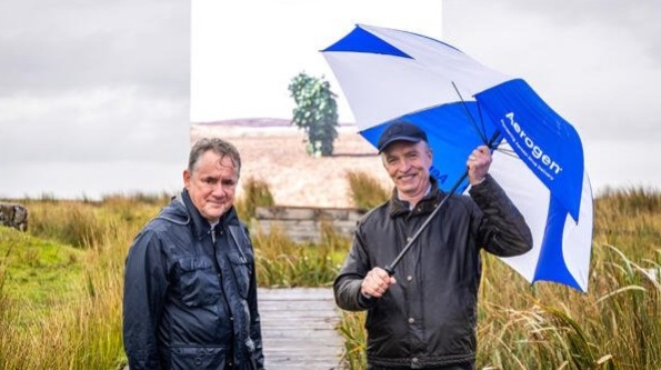 Aerogen sponsored the Mirror Pavillion by John Gerrard